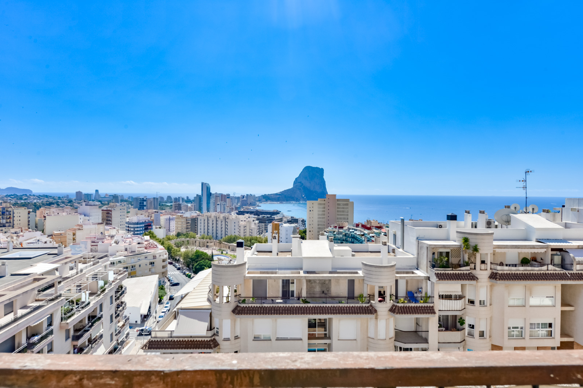 Ático con vistas al mar.