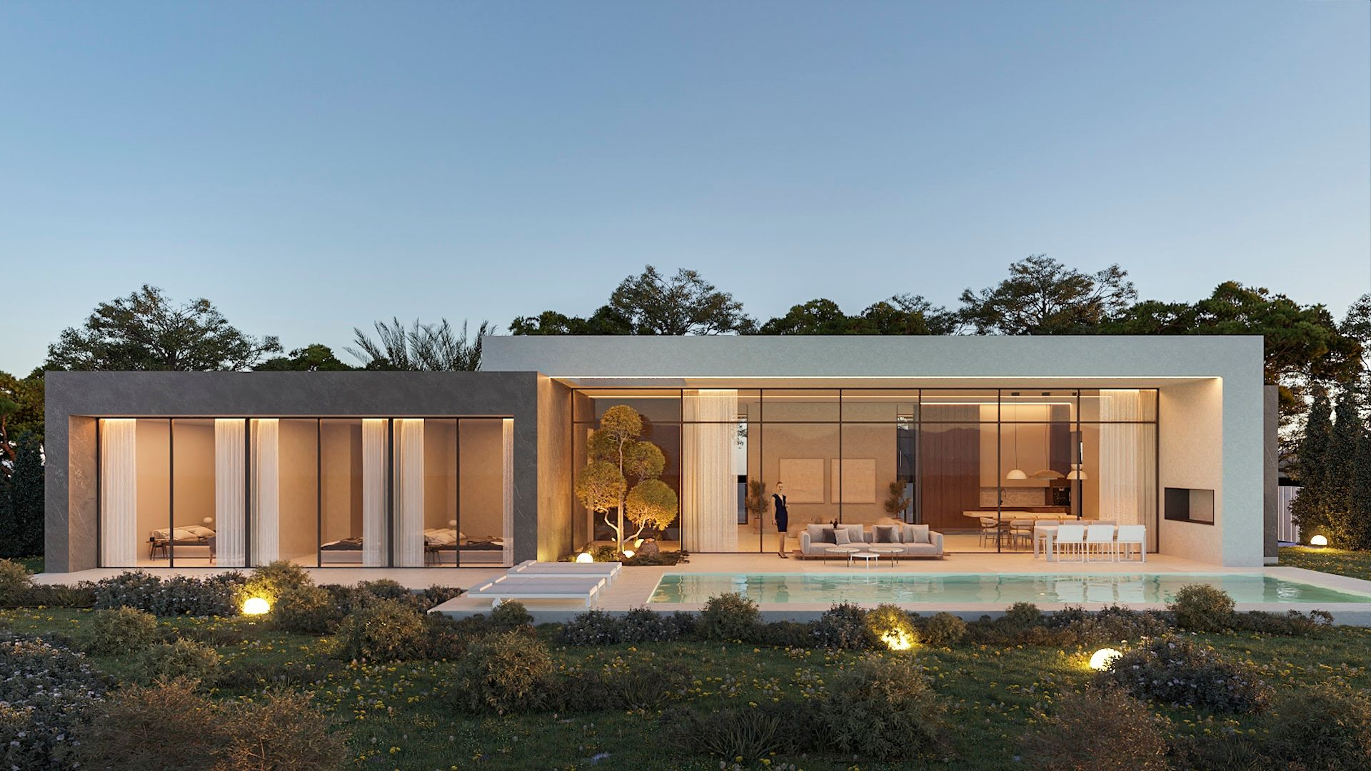 Villa moderna de nueva construcción en Calpe.