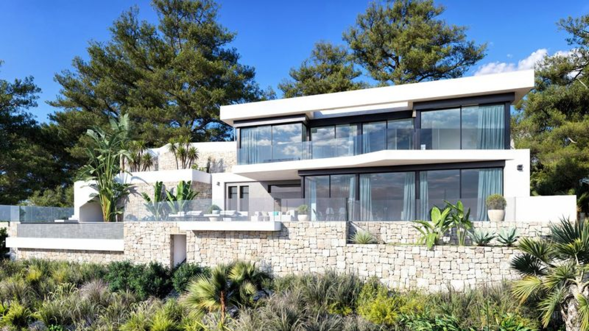 Proyecto de villa moderna en Rincón de Galeno en Benissa .